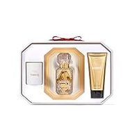 Victoria's Secret Heavenly 3 Piece Luxe Fragrance Gift Set: 1.7 oz. Eau de Parfum, Travel Lotion, &amp; Candle