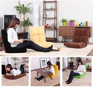 日式舒適14段低回彈格紋植絨和室椅-7色
