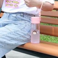 櫻桃小丸子Tritan透明水壺550ml-BPA FREE 隨身水瓶