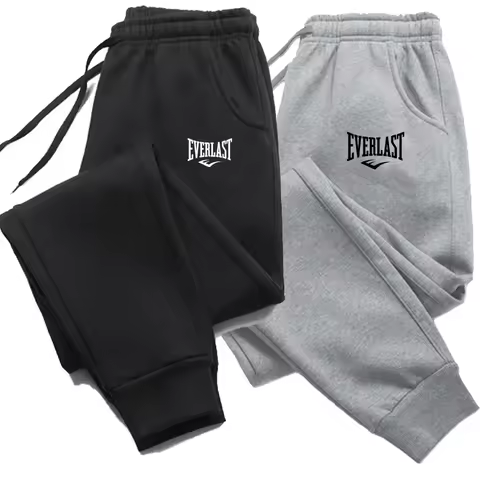 EVERLAST Printed Jogger Pants for Men & Women | High Quality Breathable Sweatpants for Running & Cas