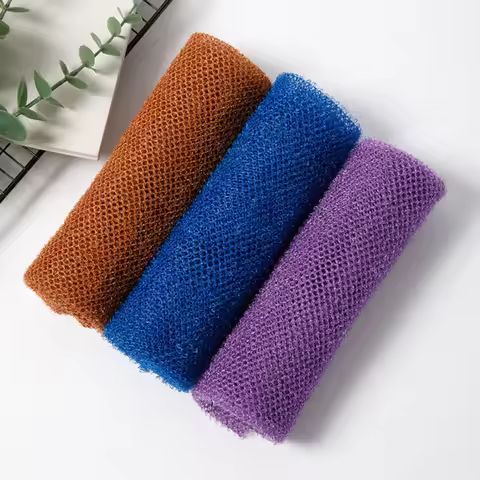 Exfoliating Mesh African Exfoliating Net Sponge Long Strip Skin Smoother African Net Long Net Smooth