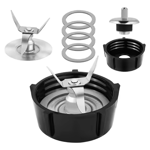 7Pcs Blender Replacement Parts For Oster, Blender Ice Blade With Jar Base Cap, Accessories For Oster