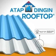Atap Rooftop atap berongga bahan pvc tebal 10mm