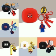 For Anker Soundcore Sport X20 Case Cute SpongeBob SquarePants Keychain Anker Soundcore Sport X20 Sil