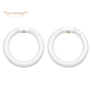 2pcs FC8T9/CW Circular Fluorescent Light Bulb,8Inch Round T9 22W Circline Bulbs Replacement for Circ
