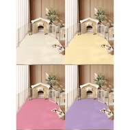 [in stock] Solid Color Pet-Specific Waterproof and Urine-Resistant Mat pvc No-Wash Dog Playpen Mat B