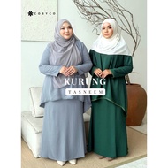 [Cosyco] Tasneem – Baju Kurung Muslimah (M-XL), Flowy & Selesa, Korean Crepe Wanita