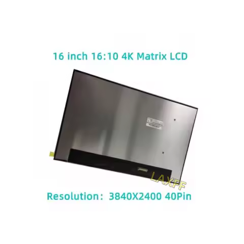 NE160QAM-NX1 v18.0 NE160QAM-NZ1 v18.0 LED 16 inch 16:10 Display Digitizer Panel Replacement 3840X240