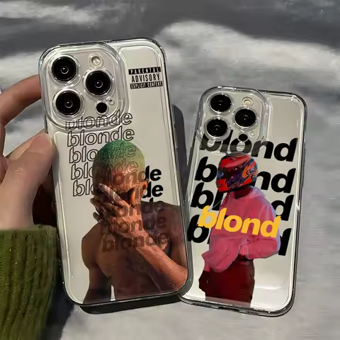 Singer Frank Blonde Oceans Hot Phone Case For iPhone 16 15 14 13 12 11 Pro Max X XR XSMax 7 8 Plus S