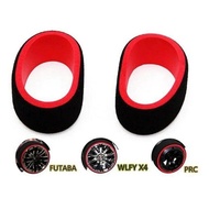 Comfort Grip Anti-Slip Sponge Steering Wheel for Futaba & Traxxas RC Transmitters - Enhance Control 