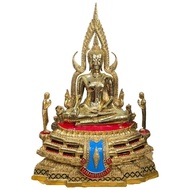 🔥金娜啦佛祖 Phra Phuttha Chinnaraj Bucha  9寸脚金身 铜像 Wat Yai 正庙 恭请 成功佛  wat yai phitsanulok