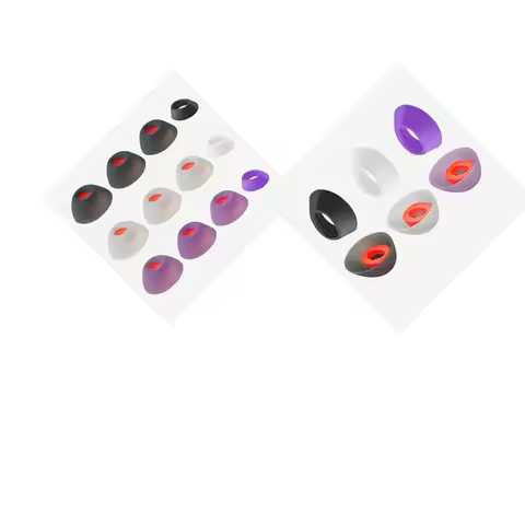 4 Pairs Earbud Covers for JBL Tune Flex Silicone Earcups Tune Flex Ear Caps Bluetooth-compatible Hea