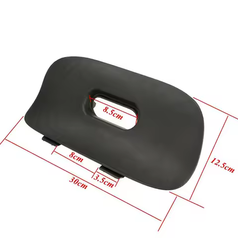 Flap Trailer Hitch Mount Plastic Rear Bumper Trailer Cover Accessory For BMW X5 E53 2000-2006 511284