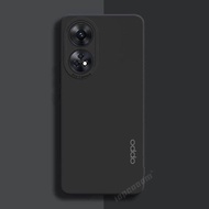 Hans - Soft Case Casing Lentur MACARON BLACK ONLY + PELINDUNG Camera OPPO F11 F11 PRO F1S / A59 F5 F