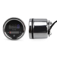 Modified 12V Motorcycle Tachometer Fuel Meter Pedal Locomotive LCD Retro Meter Fuel Gauge Revolution