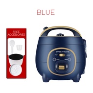 MurahLiving Swiss Thomas 1.8L Electric Rice Cooker Non Stick Aluminium Inner Pot with Steamer Penguk