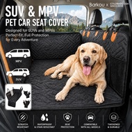 Barkou Premium Large Dog Car Seat Cover Anti-Scratch, Heatproof Anti-Mold For SUV & MPV