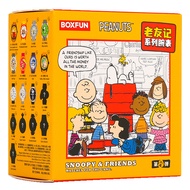 MINISO official Snoopy Friends Series Watch Blind Box – Random Design Collectible Surprise Gift for