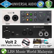 Universal Audio Volt 2 2X2 USB C Audio Interface Mixer with Recording Software (Volt2)