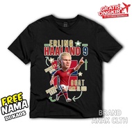 Erling Haaland Norwegia Fifa World cup Kids T-Shirt Kids Football Shirt