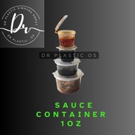 1oz SAUCE CONTAINER / BEKAS SOS / ROUND CONTAINER 25ml