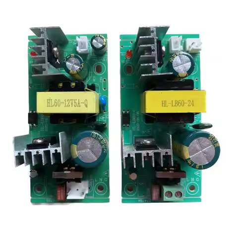 HL60 60w Led Par Lights Drive Power 24V/2.5A 12V5A Power Supply 60W Power Board LED