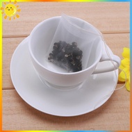 50pcs Portable Nylon Empty Tea Bag Seal Filter String Tea Bag