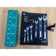 Bộ cờ lê siêu nhẹ LCWS6 Asahi Nhật Bản