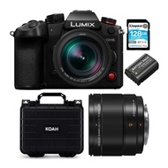 Panasonic Lumix GH6 Mirrorless Camera with 12-60mm f/2.8-4 Lens Bundle with H-X09 9mm f/1.7 Leica SU