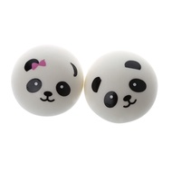 Squishy Panda Bun Stress Reliever Ball Slow Rising Decompression Toys Kids Toy