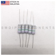 10 PCS 7.5R ±5% 2W, Through Hole Resistor