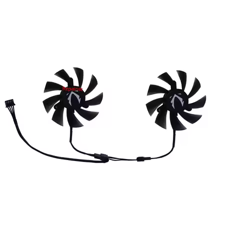 2Pcs/Set,T129215SU,FL8015 12VB,GPU Card Cooler Fan,For JIESHUO Notebook RTX 3070M 3070 M 8g,For Nvid