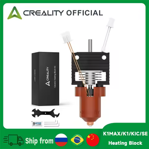 Creality K1 Max/K1C/K1/SE Upgrade Ceramic Heating Block Kit Unicorn Quick Swap Nozzle for K1 Series 