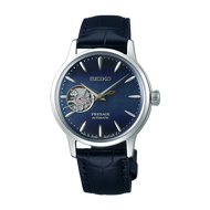 Seiko Presage SSA785J1 Automatic Blue Leather Watch for Women