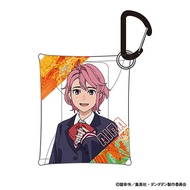 Coward < DANDADAN > Shiratori Ai Luo アイラ Transparent PVC Card Holder Charm Keychain Carabiner Japan 
