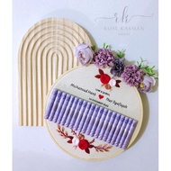 Embroidery Mas Kahwin Tunang Nikah Ijab Kabul Hantaran