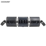 cocosweet Waterproof Motorcycle MP3 Bluetooth-compatible FM Radio Stereo Speaker Audio Music Player