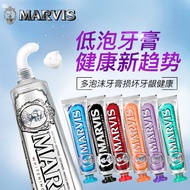 🎀Malaysia Domestic Shipping🎀 Marvis Toothpaste 玛尔仕牙膏 Imported from Italy Fresh Breath Low Bubble Gum