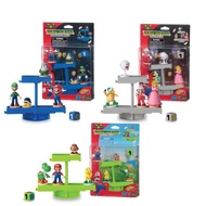 Epoch Games Super Mario Balancing Game Bundle, 3 Tabletop Action Games for Ages 4+ with 12 Collectib