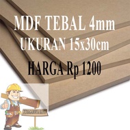 4mm MDF BOARD Size 15x30