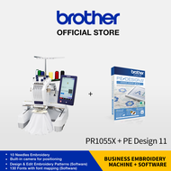 [PRE-ORDER] PR1055X with Software | 10 Needle Home and Small Business Embroidery Machine