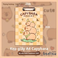 MOMIAN | Bảng Gấp Đa Năng A4 Có Kẹp Bìa cứng dày dùng cho Giấy A4 và Tập tài liệu