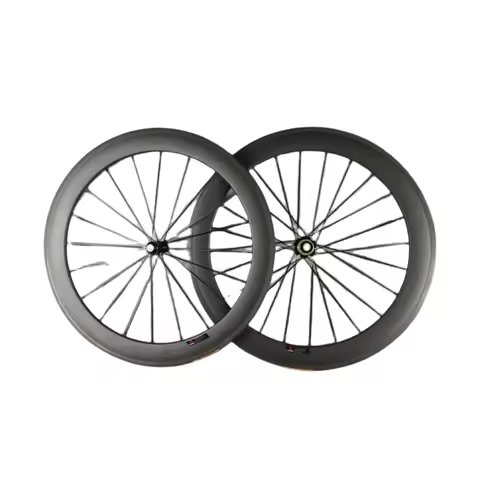 700C Road Carbon Bike Wheels Bicycle Wheelset Disc Brake Rim Depths 38/40/50/60/80mm with 36T/DT350/