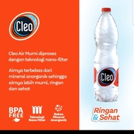 Cleo Air Murni 550 ml ( 1 karton isi 24 Botol ) Khusus Angkutan Cargo 