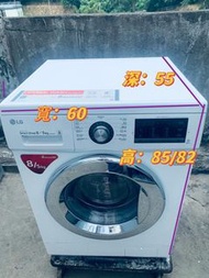 洗衣機  LG 樂金 前置式洗衣乾衣機 (8kg/5kg, 1400轉/分鐘)直驅式變頻摩打 WF-CT1408MW#二手電器 #傢俱 #傢俬 #家電 #家庭用品 #搬屋 #家俬 #拆舊 #家具 #新