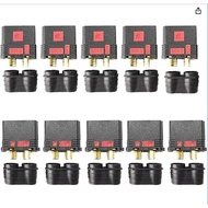 5Pairs QS8-S Heavy Duty Battery Connector Anti-Spark Gold Connector Large Power Plug for E-Bike RC C