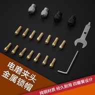 Electric Grinder Chuck Electric Drill Copper Chuck Brass Four-Jaw Copper Chuck Nut Electric Grinder 