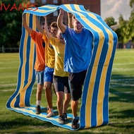 IVANES Playing Run Mat, Group Activity Sports Entertainment Teamwork Games, Team Building Rolling Ma