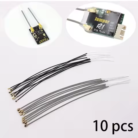 10Pcs 15cm IPX4/IPX1 Receiver Antenna XM / XM Plus R-XSR compatible For RC FPV Drone Frsky Jumper Re