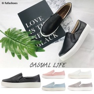 Fufa Brand Macaron Simple Loafers FR09 Fufa Brand Loafers Fufa Brand Casual Shoes Thick-Soled Casual